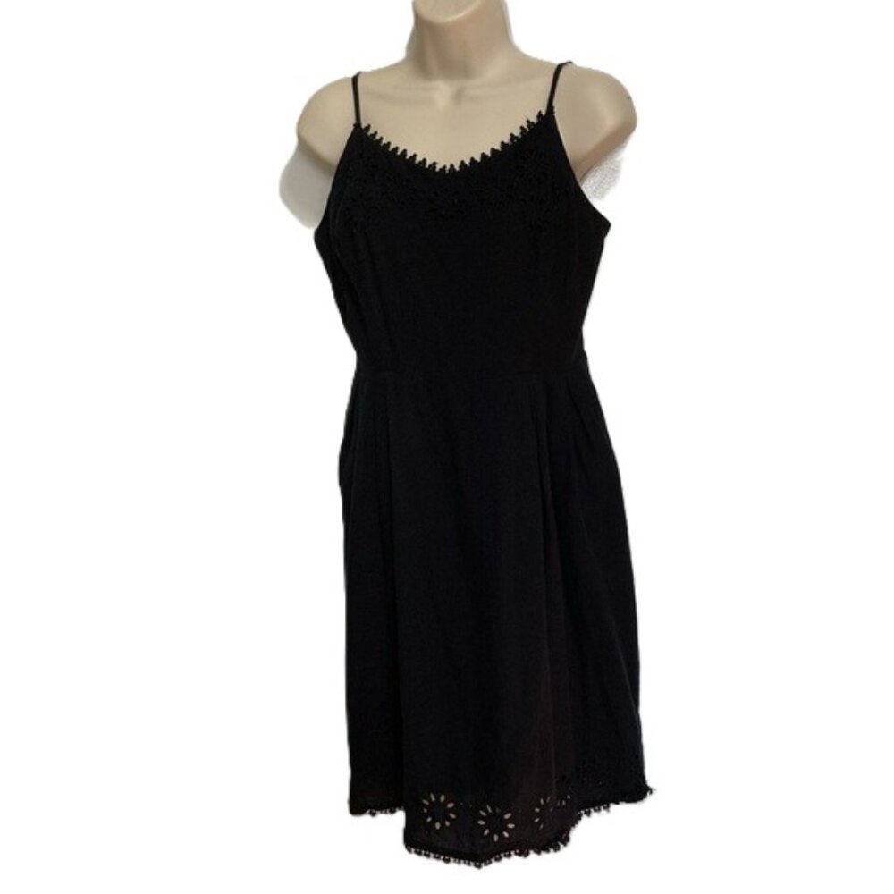 Little Black Dress Spaghetti Straps OLD NAVY Womens Large